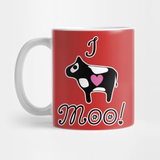 I ❤️ Moo Mug